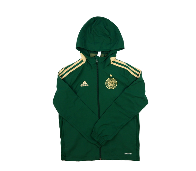 Zelená větrovka Adidas