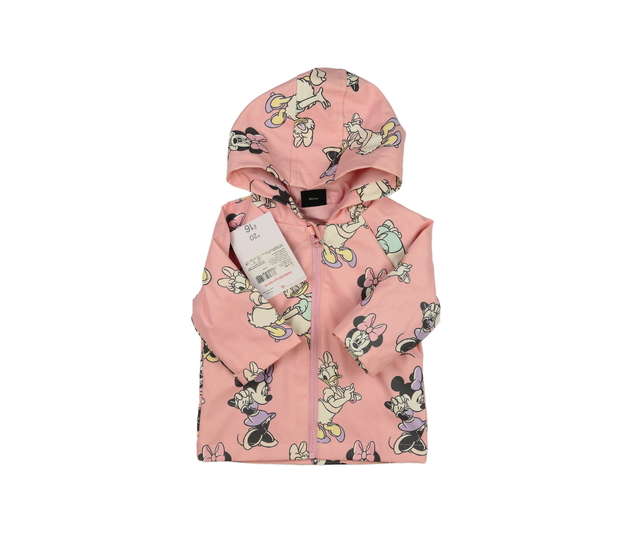 Nová růžová nepromokavá bunda Minnie Disney 