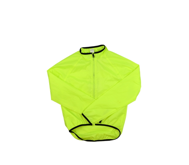 Žlutá cyklistická větrovka Decathlon 