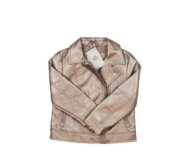 Nová růžová koženková bunda Primark 