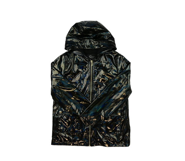 Černá nepromokavá bunda River Island