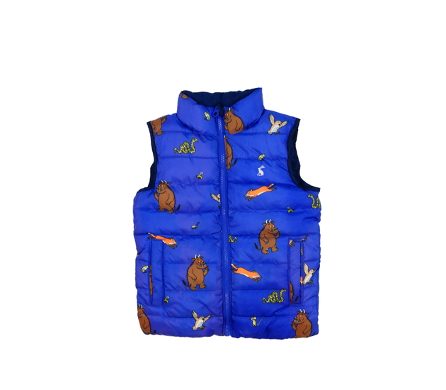 Oboustranná prošívaná vesta The Gruffalo Joules 