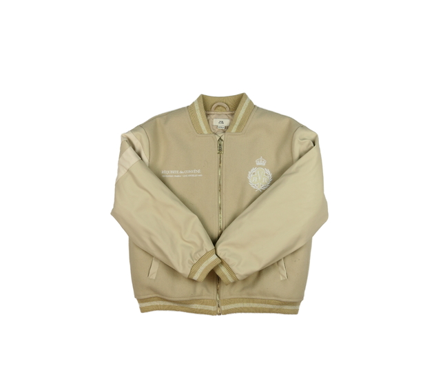 Hnědá prošívaná zimní bunda River Island