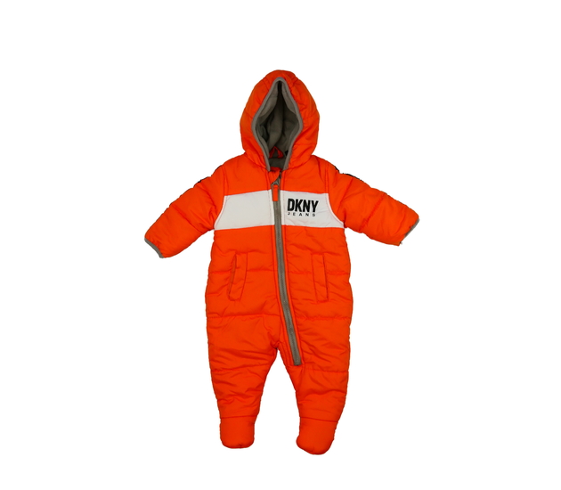 Oranžová zimní kombinéza DKNY 