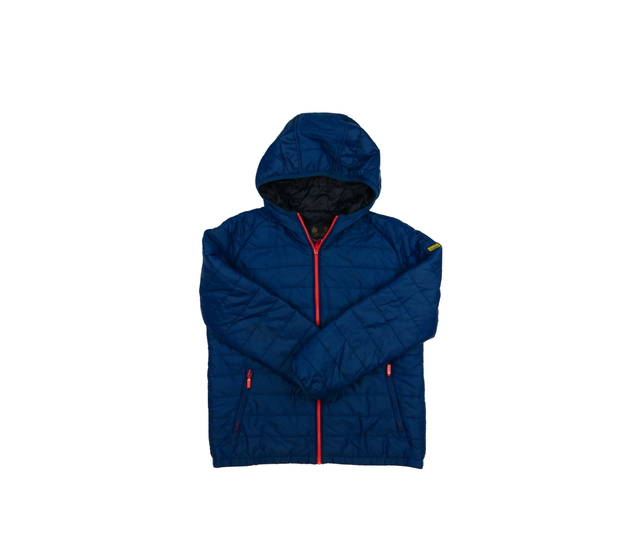Modrá prošívaná přechodová bunda Barbour 