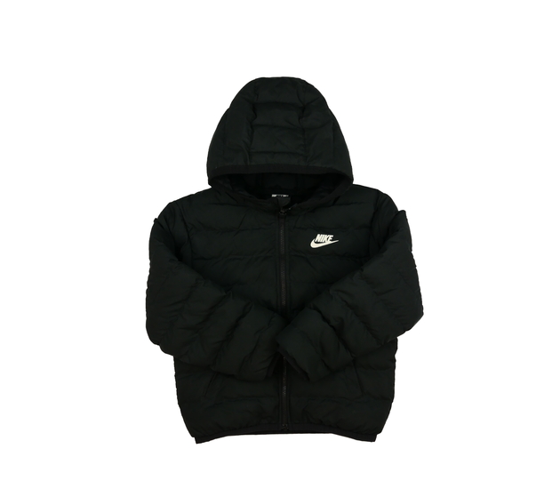 Černá prošívaná zimní bunda Nike 