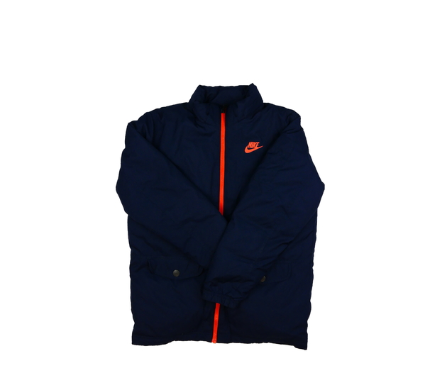 Tmavě modrá zimní bunda vel. 170 Nike