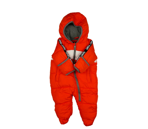 Oranžová zimní kombinéza DKNY