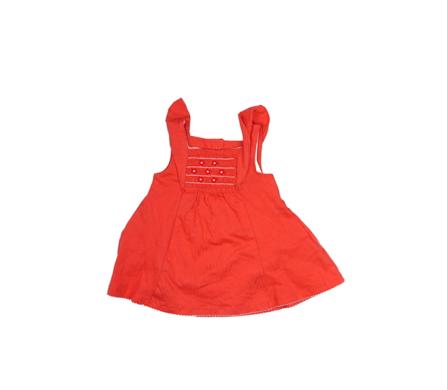 Červené šaty s všitým body Mothercare