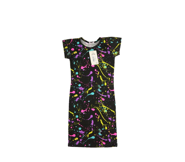 Nové slabé pouzdrové vzorované šaty