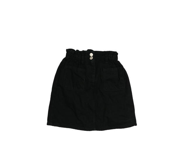 Černá riflová sukně