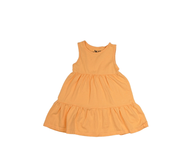 Oranžové letní šaty