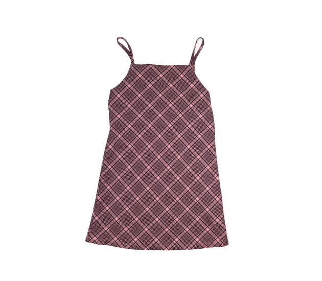 Růžové vzorované šaty Primark