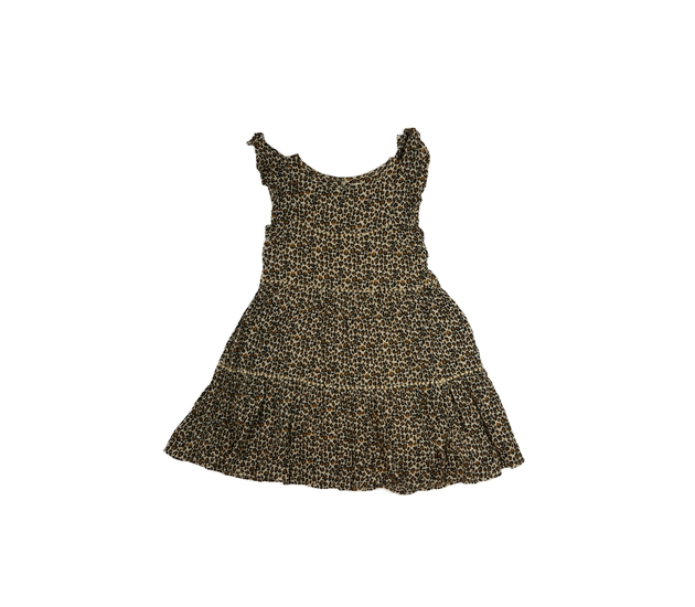 Hnědé vzorované šaty Next