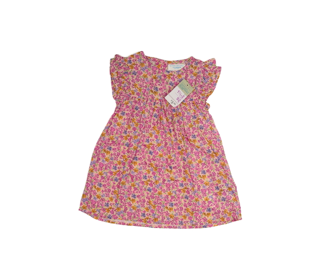 Nové růžové květinové šaty Primark