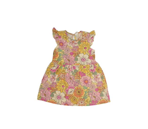 Světlé květinové šaty H&M