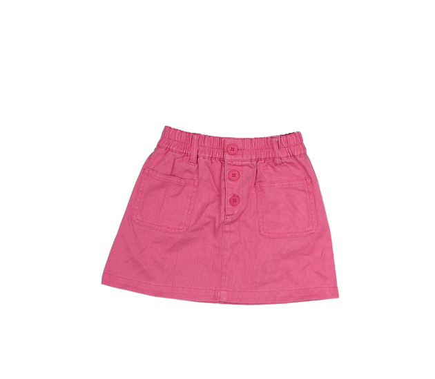 Růžová riflová sukně 