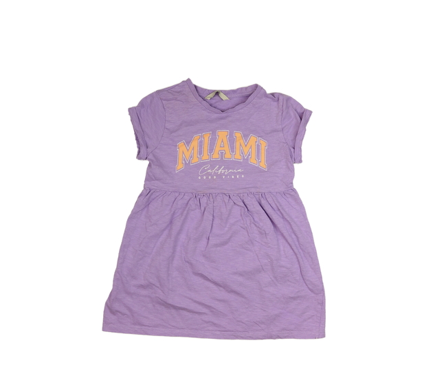 Fialové melírované šaty George