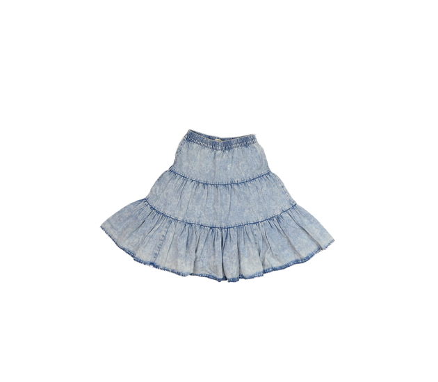 Modrá melírovaná sukně F&F