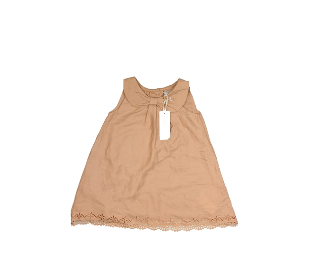 Nové růžové vzdušné šaty s límečkem 