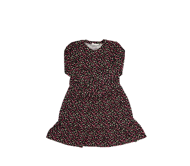 Černé květinové šaty Primark