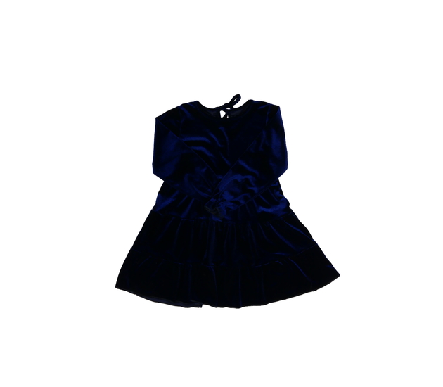 Tmavomodré společenské šaty