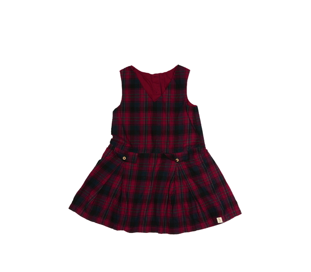 Tmavočervené společenské šaty George