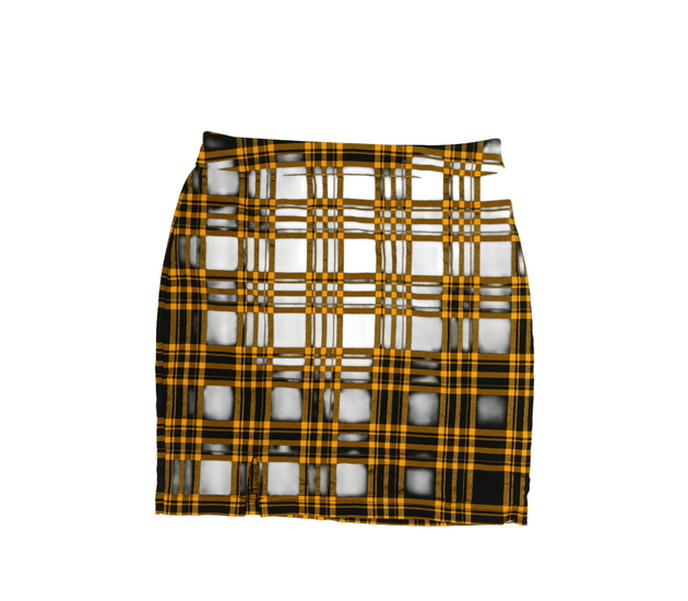 Černožlutá pouzdrová sukně vel. 170 New Look