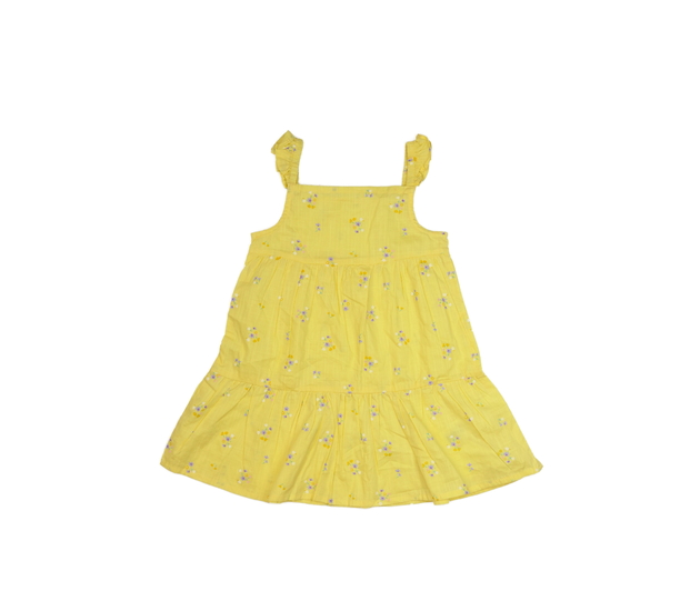 Žluté květinové letní šaty George