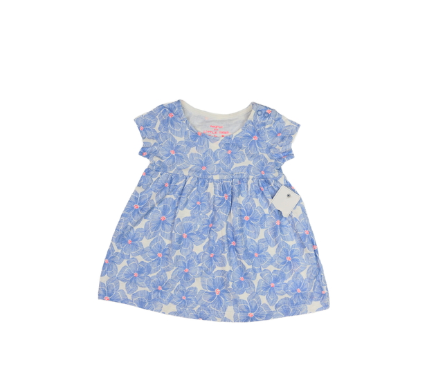 Nové modře květinové šaty F&F