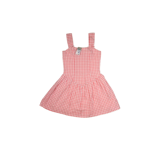 Nové růžové kostkované šaty Primark