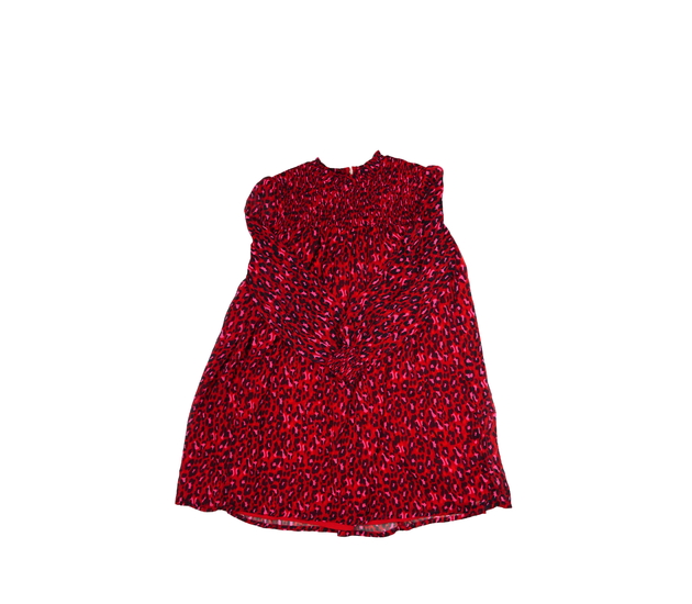 Červené bohémské vzorované šaty Next