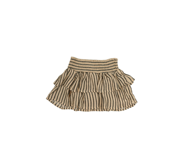 Hnědá vrstvená sukně H&M