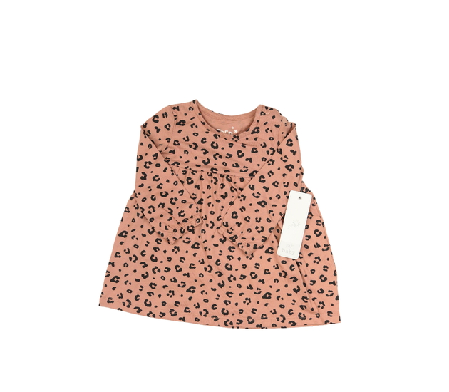 Nové čokoládové vzorované šaty F&F