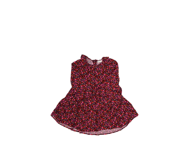 Červené květinové vzdušné šaty Next