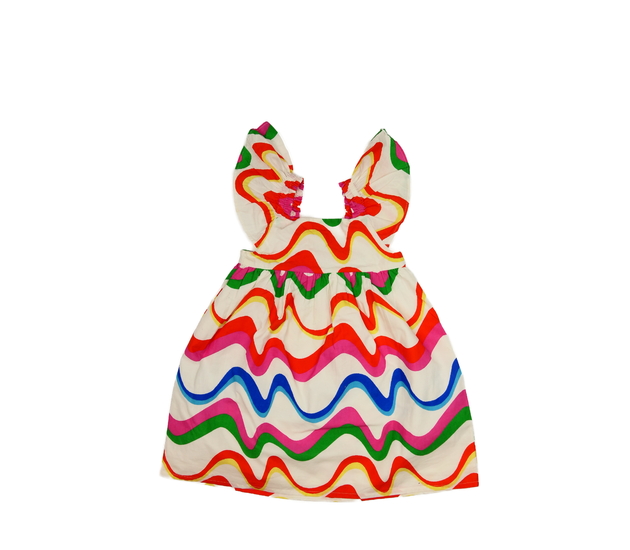 Světlé šaty s barevnými vzory F&F