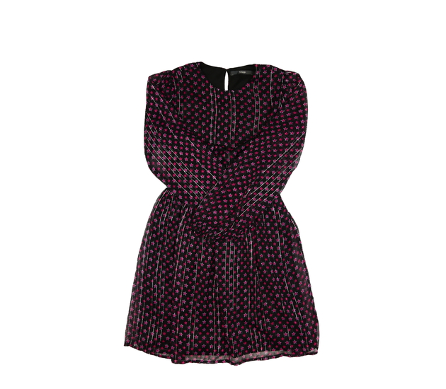 Černé krásné šaty s hvězdami George