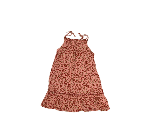 Růžové vzorované šaty Primark