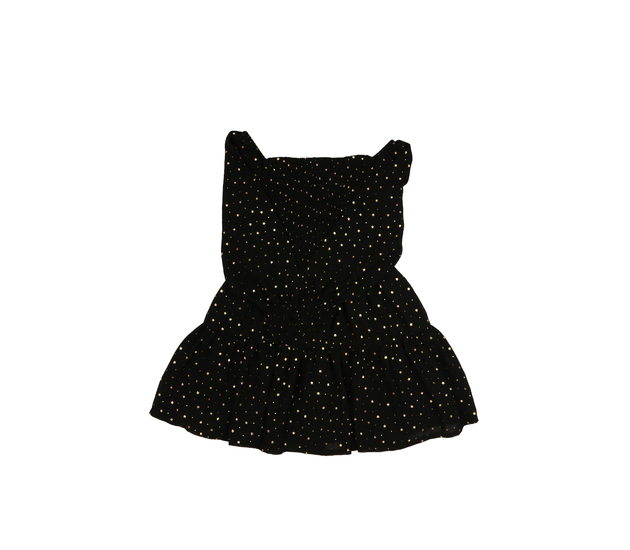 Černé krásné šaty se zlatými hvězdami M&S