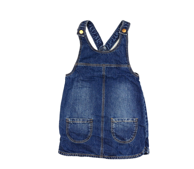 Modré riflové šaty Next