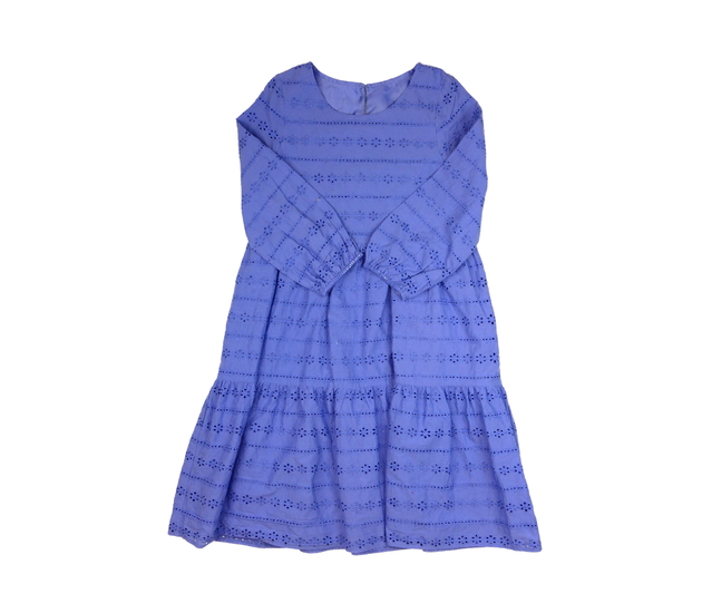 Modré společenské madeirové šaty Nutmeg