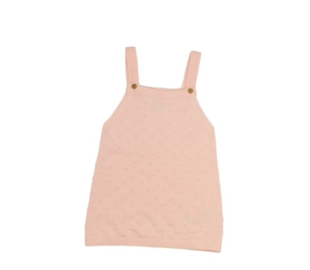 Světle růžové slabé pletené šaty F&F