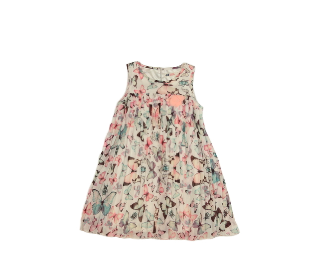 Světlé vzdušné šaty s motýlky H&M