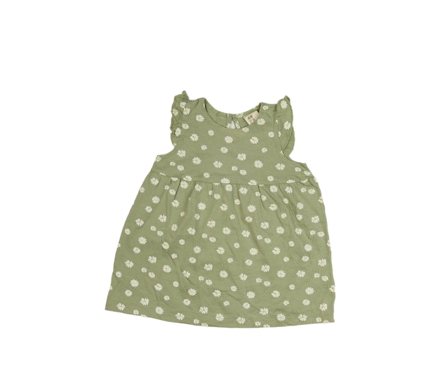 Zelené květinové šaty H&M