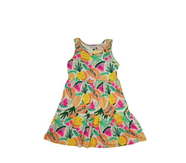 Světlé šaty s ovocem F&F