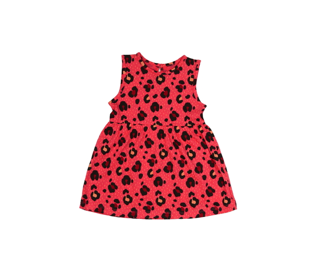 Červené vzorované šaty F&F