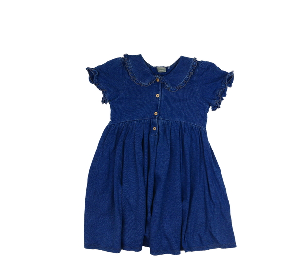 Tmavě modré šaty s límečkem Next