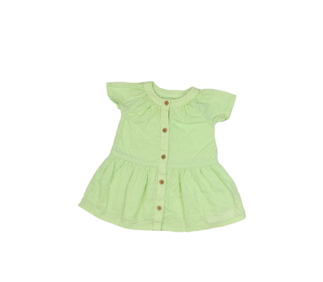 Zelené vzorované šaty M&S