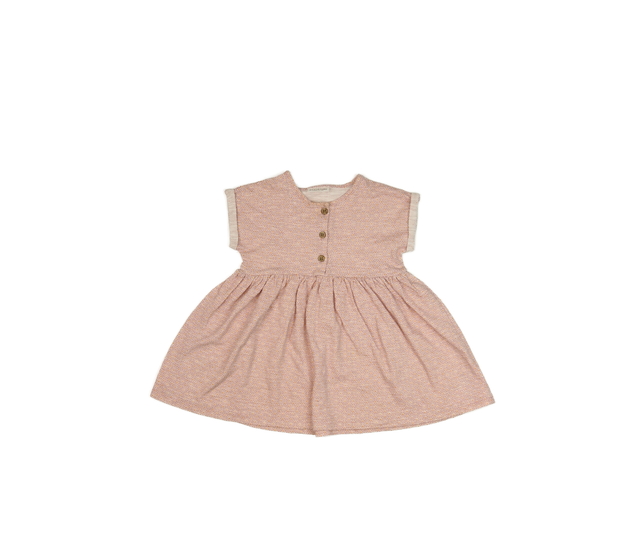 Růžové vzorované šaty Next