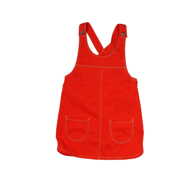 Červené riflové šaty Next